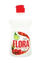 Жидкость для мытья посуды КАПЕЛЬКА FLORA Красная Смородина (дозатор) 500мл (уп.15)